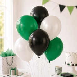 Green, Black & White 12
